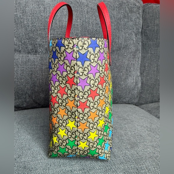 GUCCI stars kids tote bag - Picture 3 of 9